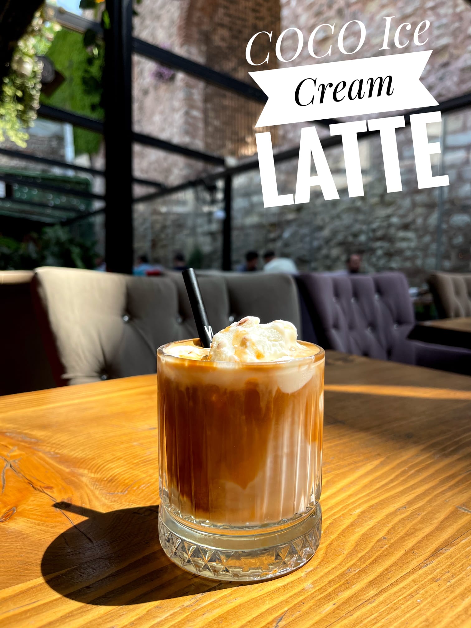 Coco İce Cream Latte