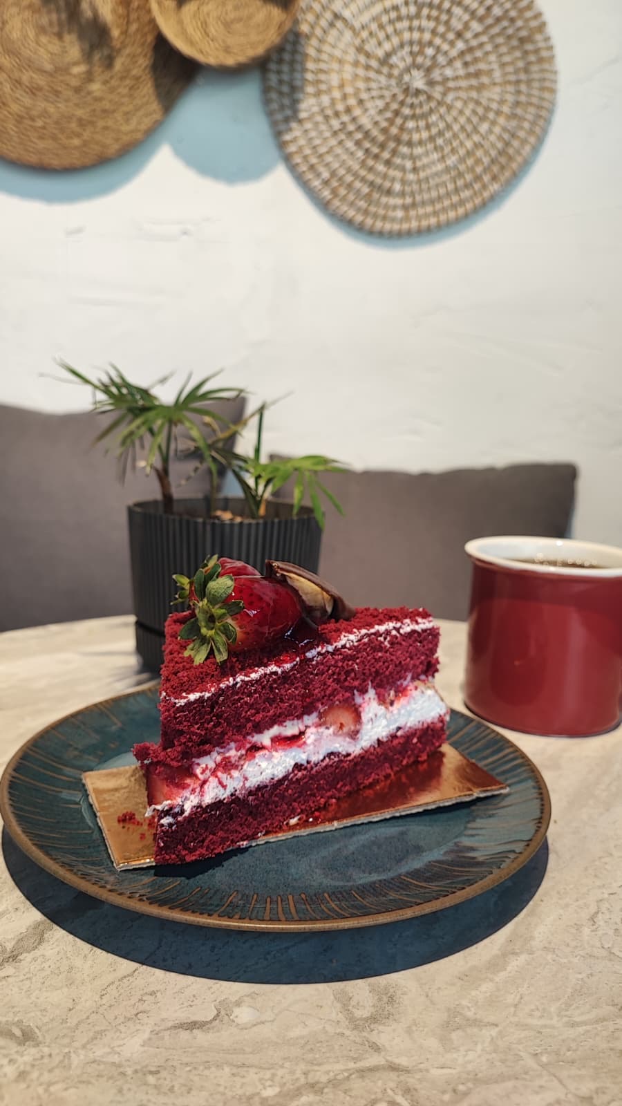 Çilekli Muzlu Red Velvet