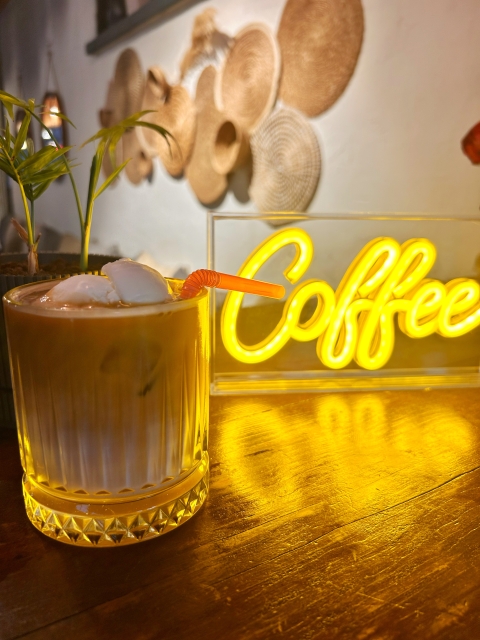 Vanilla Ice Cream Latte